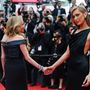 Bella Hadid és Caroline Scheufele