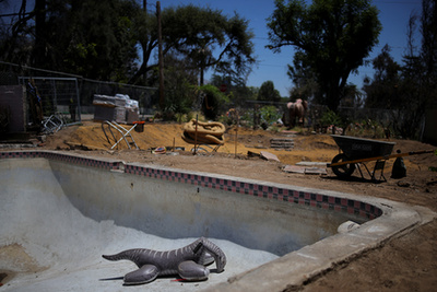 Marialyce Pederson birtoka Altadena, Kaliforniában, az Amerikai Egyesült Államokban 2025. július 1-jén