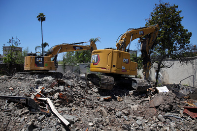 Marialyce Pederson birtoka Altadena, Kaliforniában, az Amerikai Egyesült Államokban 2025. július 1-jén