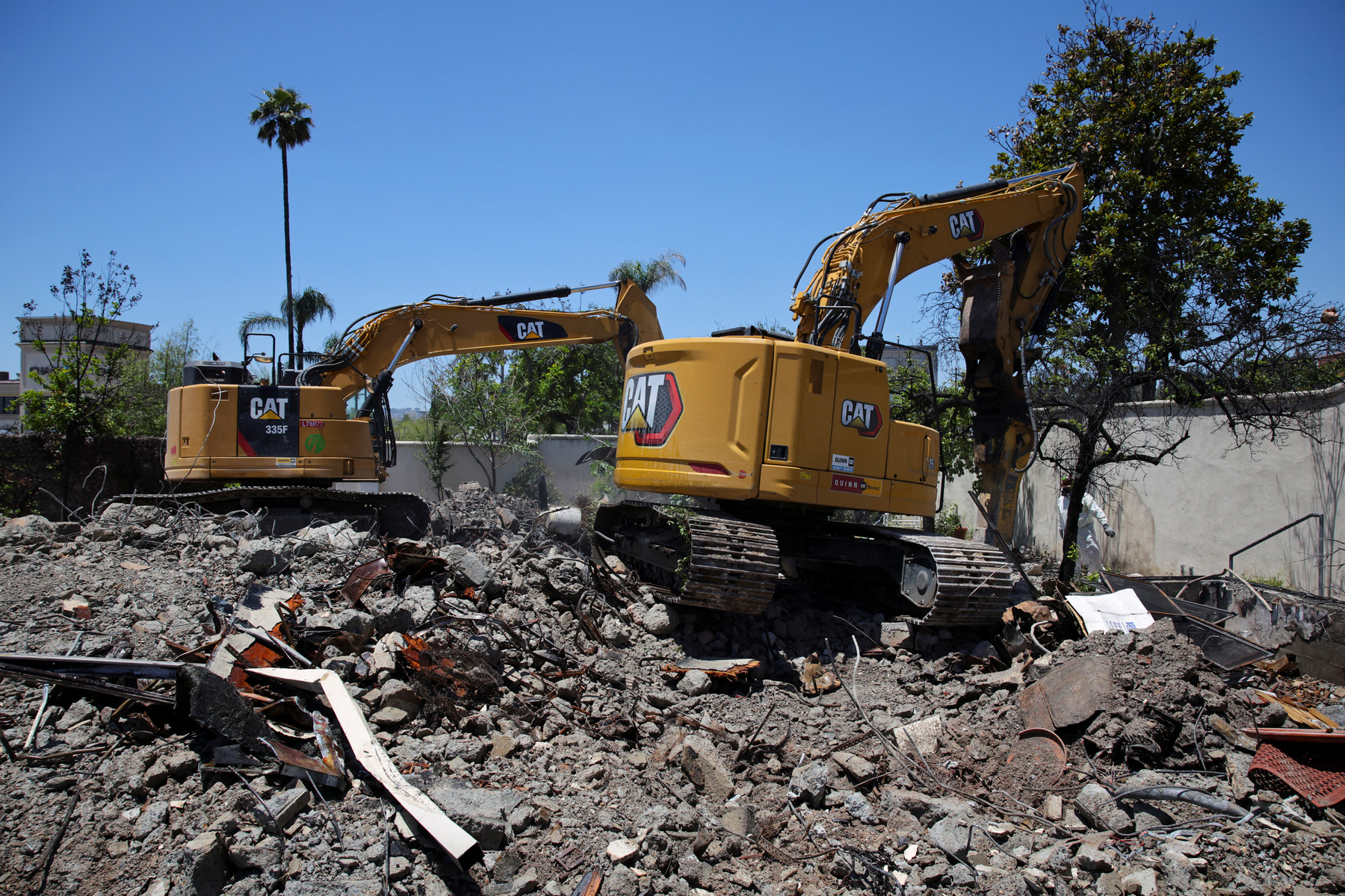 Marialyce Pederson birtoka Altadena, Kaliforniában, az Amerikai Egyesült Államokban 2025. július 1-jén