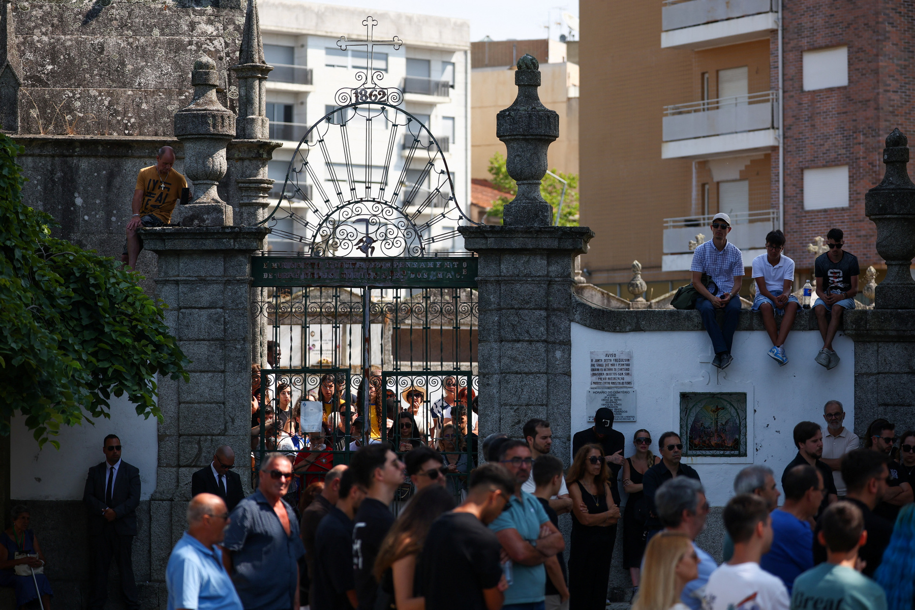 Rute Cardoso (Diogo Gota felesége) és Ruben Neves 