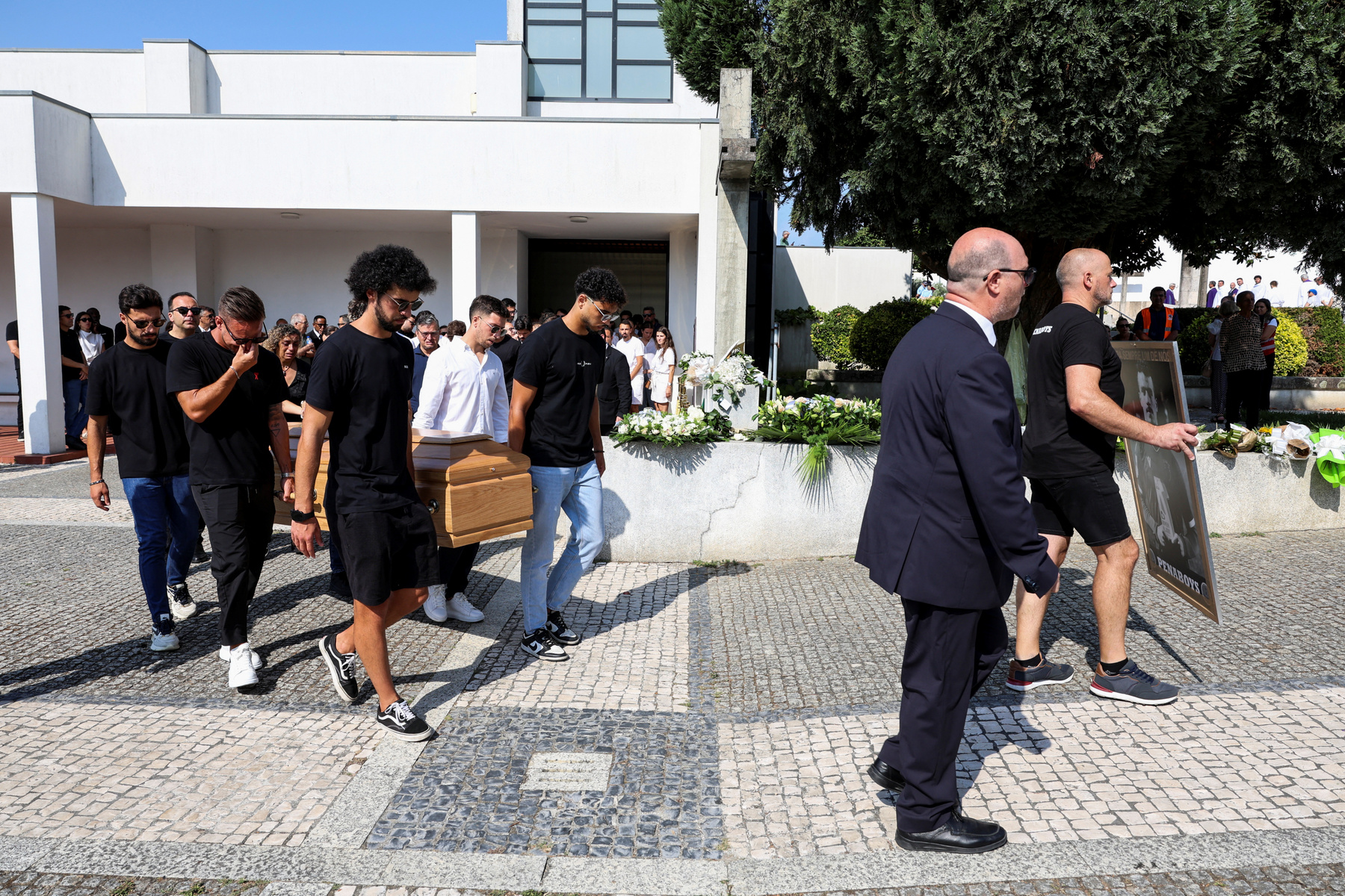 Rute Cardoso (Diogo Gota felesége) és Ruben Neves 