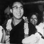 A 14. Dalai Láma, Tibet spirituális és világi uralkodója megérkezik Delhibe, első látogatására az indiai fővárosba 1959. szeptember 7-én