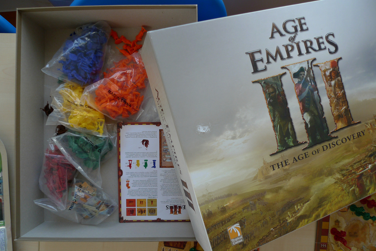 Age of Empires III, még a kicsomagolás előtt