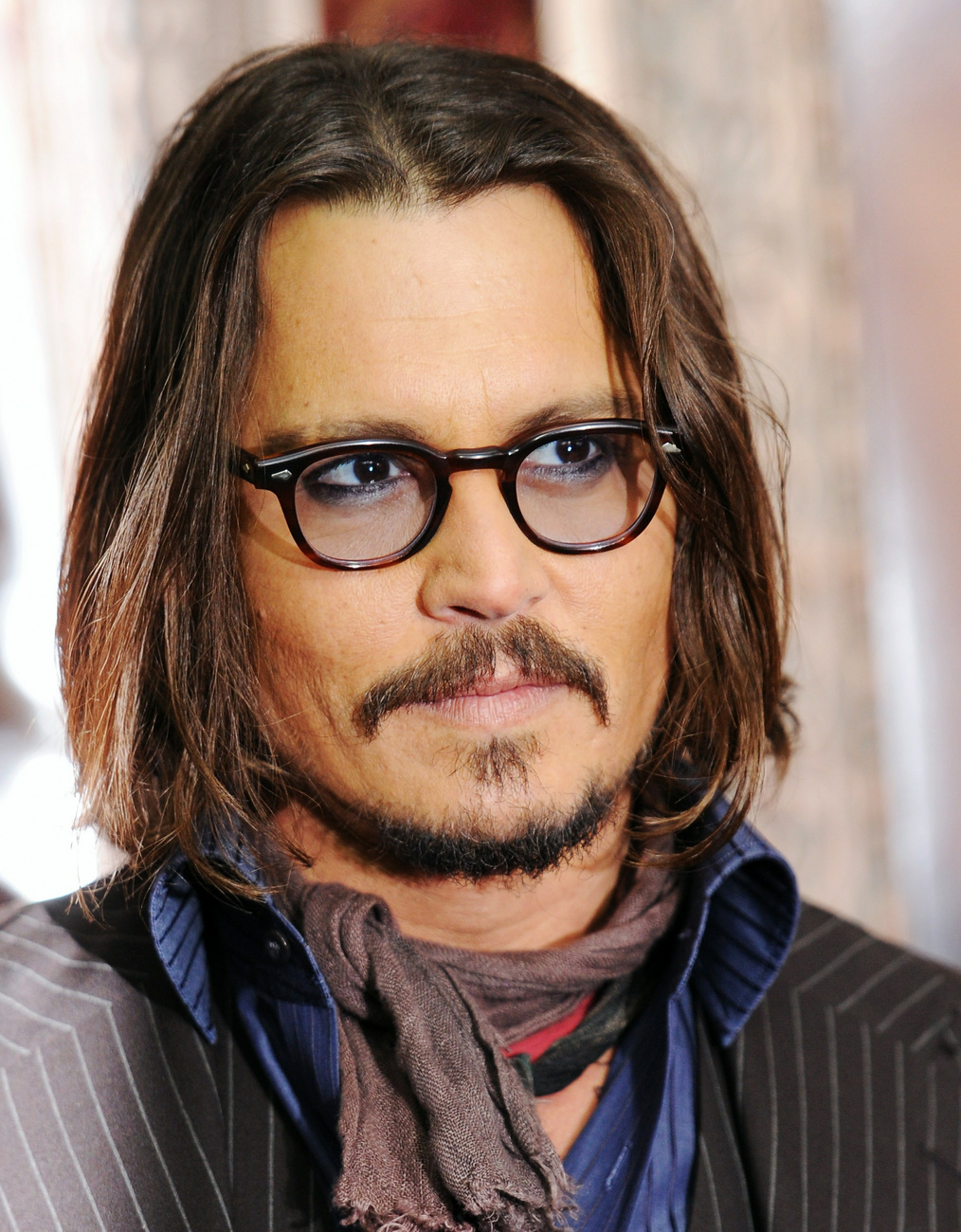 Johnny Depp a film utolsó jeleneteinek forgatásán