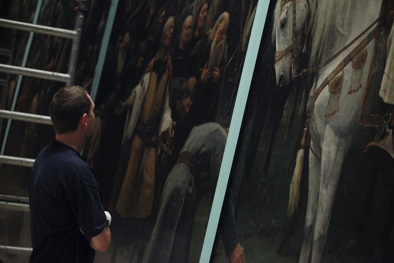 A Honfoglalás leemelésének munkáját  a Munkácsy Alapítvány támogatta.