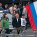 Oroszországi tüntetést vettek fel
