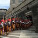 Ötszáz év alatt egyszer került sor komoly harca a pápáért: 1527-ben 147 gárdista halt meg Róma ostroma alatt.