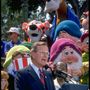 Az idősebbik George Bush 1988-ban Disneylandben mondott beszédet