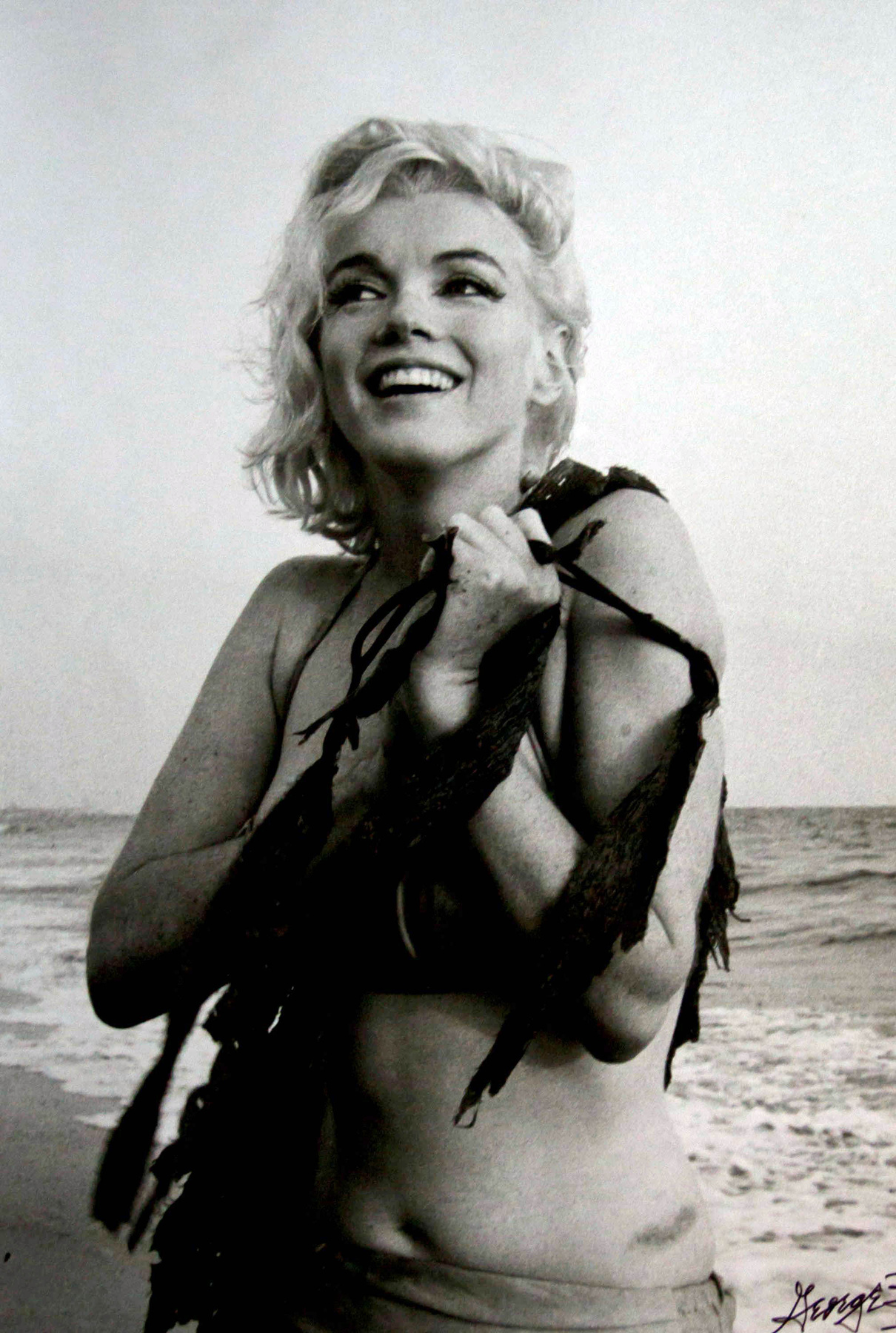 Monroe halált színlelt a felvétel kedvéért.