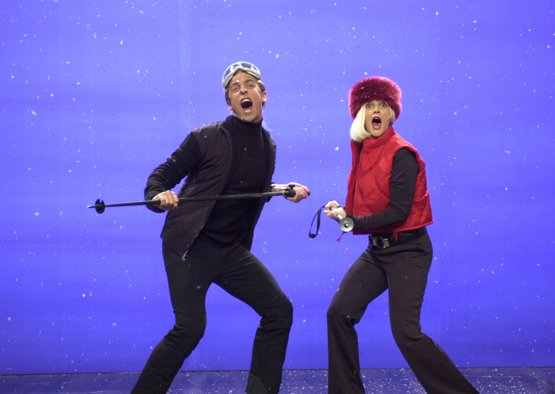 Az SNL jelenlegi szereplőgárdájának egyik legtehetségesebb tagja Kate McKinnon. Ezen a képen éppen Justin Biebert parodizálja a 39. évad 2014 január 18-án sugárzott epizódjában.