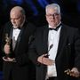 Richard King és Alex Gibson a Dunkirk-ért kapott Oscart.