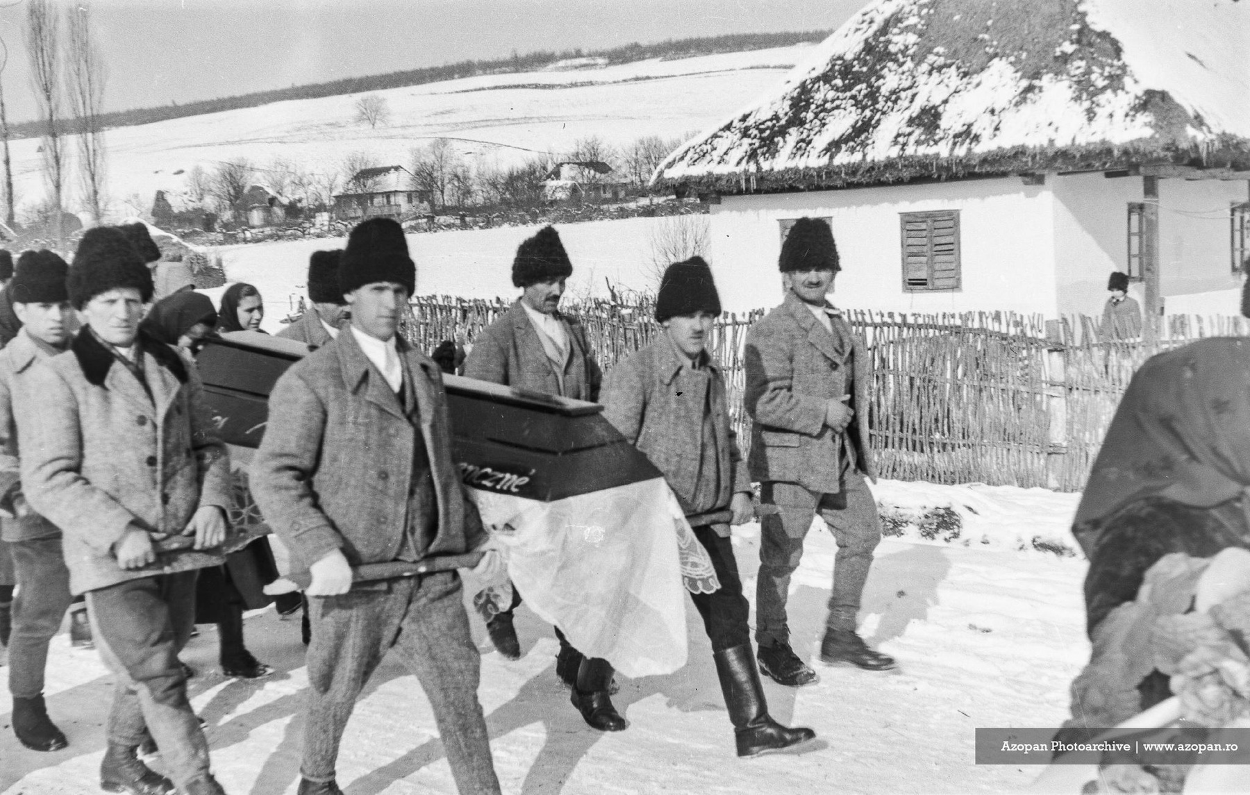 Romániai temetés 1952-ben