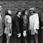 1975, Los Angeles. Balról jobbra: Cleese, Gilliam, Palin, Jones, Idle, Chapman 