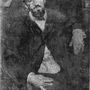 Czóbel Béla: Dobai Székely Andor portréja, 1905