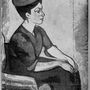 Czóbel béla: Női portré, 1907