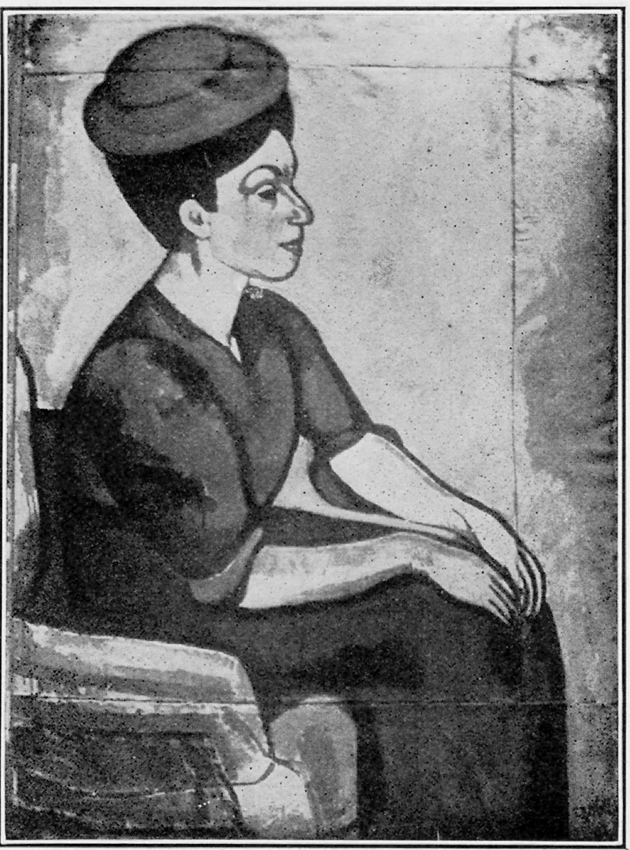 Czóbel Béla: Tanulmány, 1913 körül
