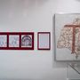 Az is rekonstruálható, hogy miként vitték fel a festményeket az ókori mesterek a dongaboltozatra, ezt a Klapka György Múzeum kiállítása is bemutatja.