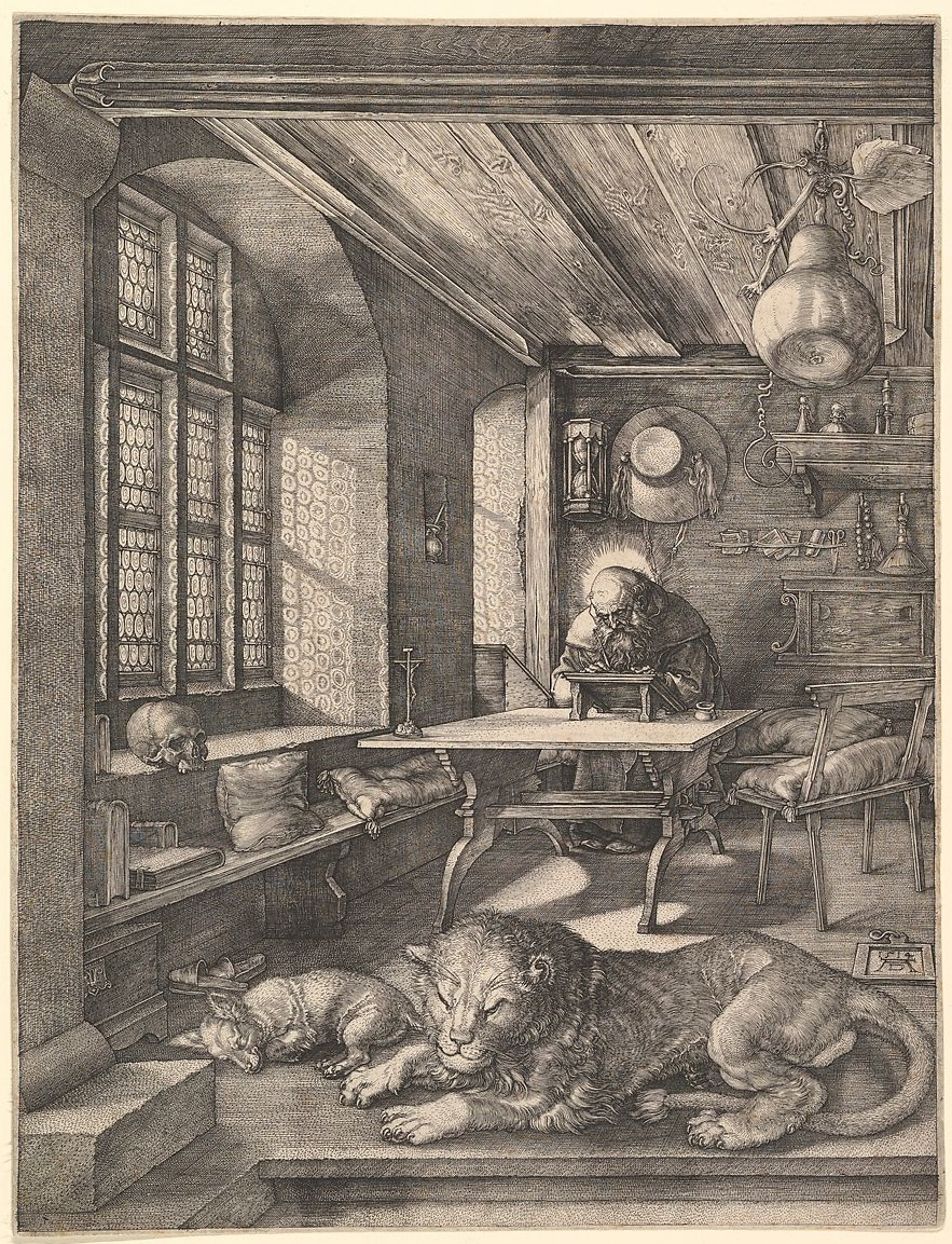 Albrecht Dürer: Melencolia I, 1514, rézmetszet