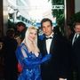 Jeff Koons mellett, Cannes, 1991 