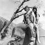 1967-ben a Good Times című filmet reklámozták ősmebrenke öltözve, elefántháton.