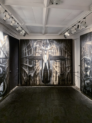 H.R. Giger portréja