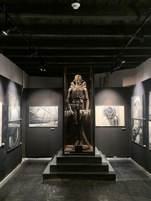 H.R. Giger portréja