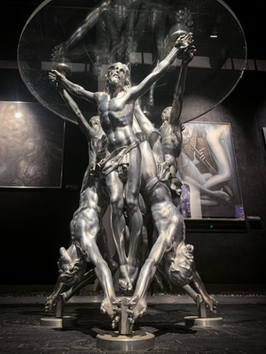 H.R. Giger portréja