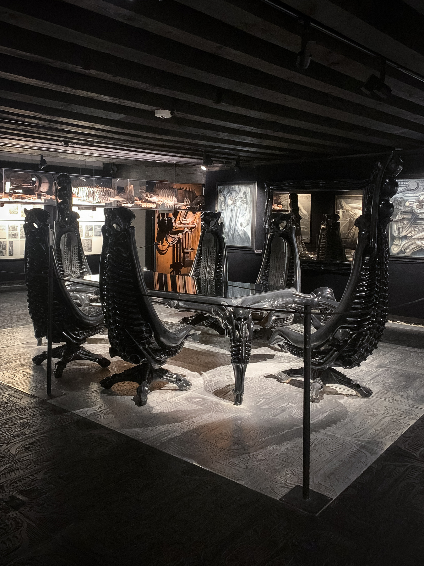 H.R. Giger portréja