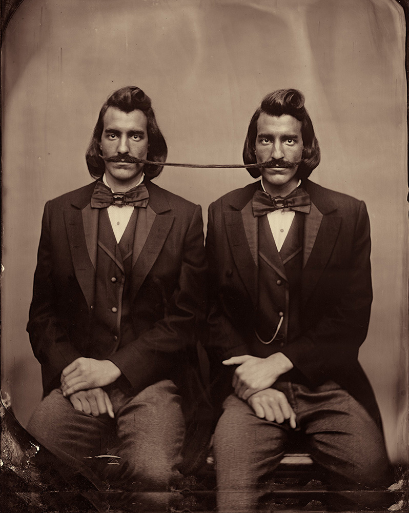 Lappangó emlékezet, nedves kollódiumos üvegnegatív, albumin print  
