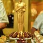 Csokoládéból készült, aranyszínű Oscar-díj 2024. március 5-én Kaliforniában