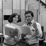 1973 - A Magyar Rádió 14-es stúdiója, Jacques Constant Nagyon Nagy Frigyes című rádiójátékának felvétele. Császár Angela és Tordy Géza színművészek