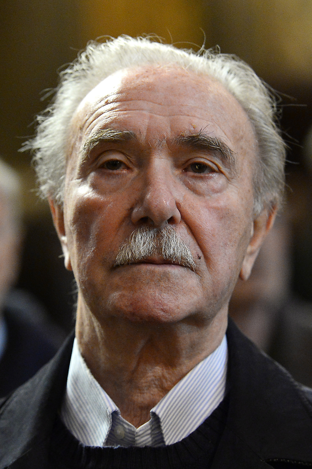 2019. október 11. - Budapest,
Tordy Géza színművész Sára Sándor Kossuth-nagydíjas filmrendezõ a Nemzet Mûvésze a Magyar Művészeti Akadémia rendes tagjának végső búcsúztatásán a Szent István-bazilikában
