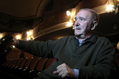 2019. október 11. - Budapest,
Tordy Géza színművész Sára Sándor Kossuth-nagydíjas filmrendezõ a Nemzet Mûvésze a Magyar Művészeti Akadémia rendes tagjának végső búcsúztatásán a Szent István-bazilikában
