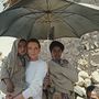 Audrey Hepburn az első terepmunkáján Etiópiában 1988. március 16–17-én