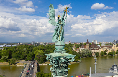 A Hősök tere 1942-ben