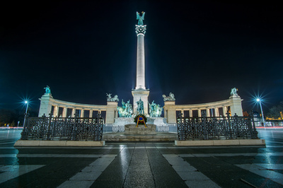 A Hősök tere 1942-ben