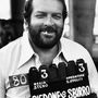 Bud Spencer a „Piedone, a zsaru” című film forgatásán Nápolyban, Olaszországban 1973-ban