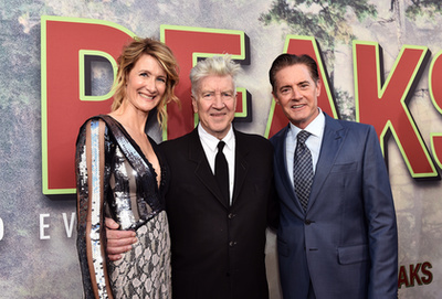 Dean Stockwell, Francesca Annis és David Lynch a Dűne forgatásán