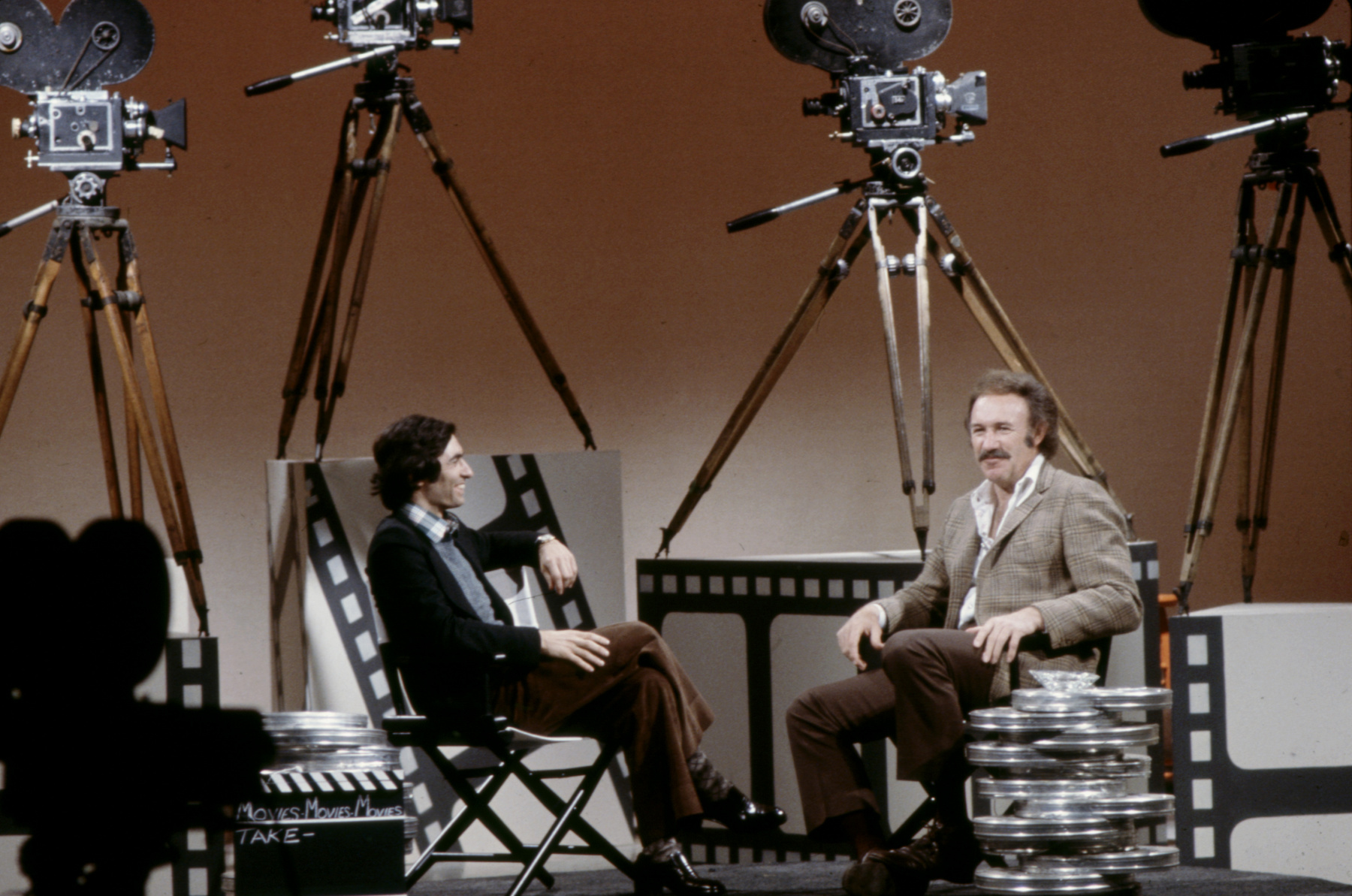 Gene Hackman színész pózol egy 1996. körüli portréhoz a kaliforniai Los Angelesben