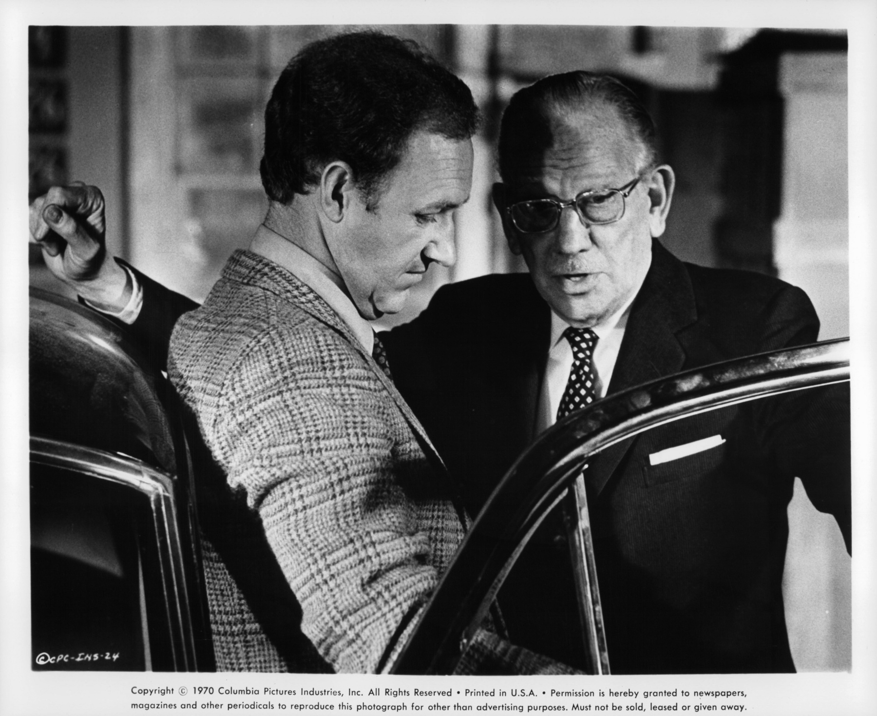 Gene Hackman színész pózol egy 1996. körüli portréhoz a kaliforniai Los Angelesben