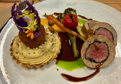 Prádba hengergetett bárányfilé hőkezelése