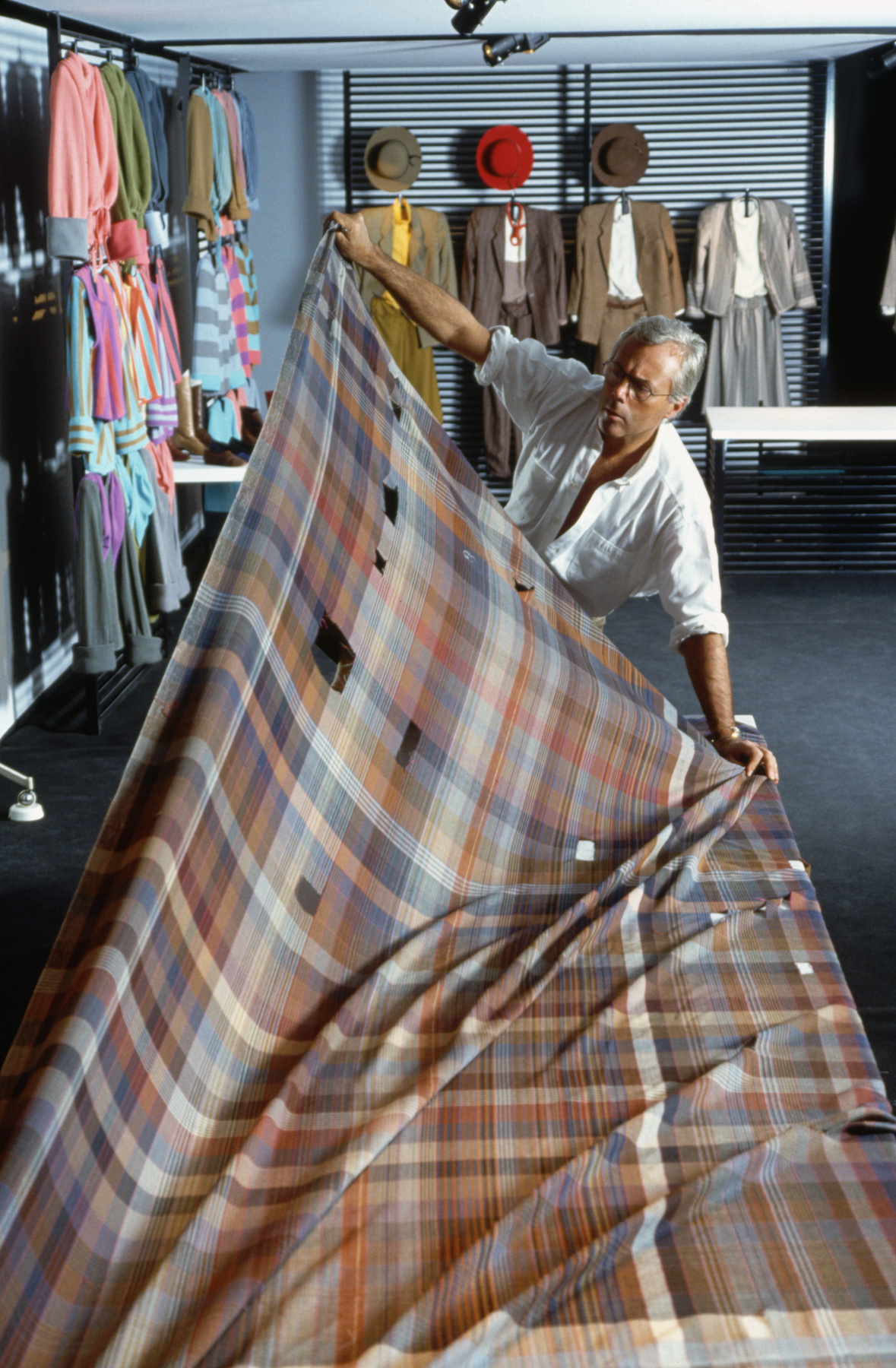 Giorgio Armani 2021. július 6-án, Párizs, Franciaországban 