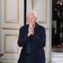 Giorgio Armani 2021. július 6-án, Párizs, Franciaországban 