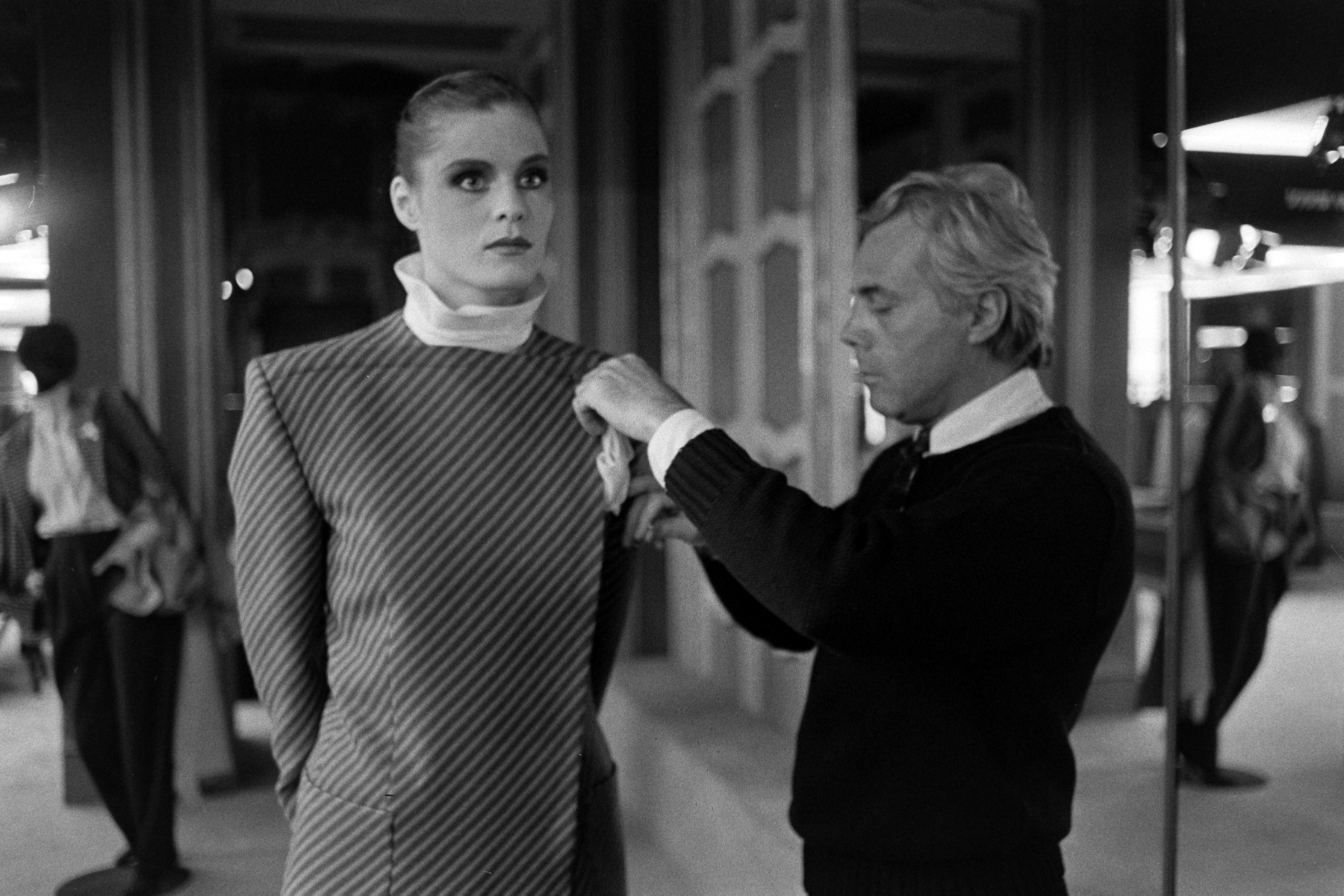 Giorgio Armani 2021. július 6-án, Párizs, Franciaországban 