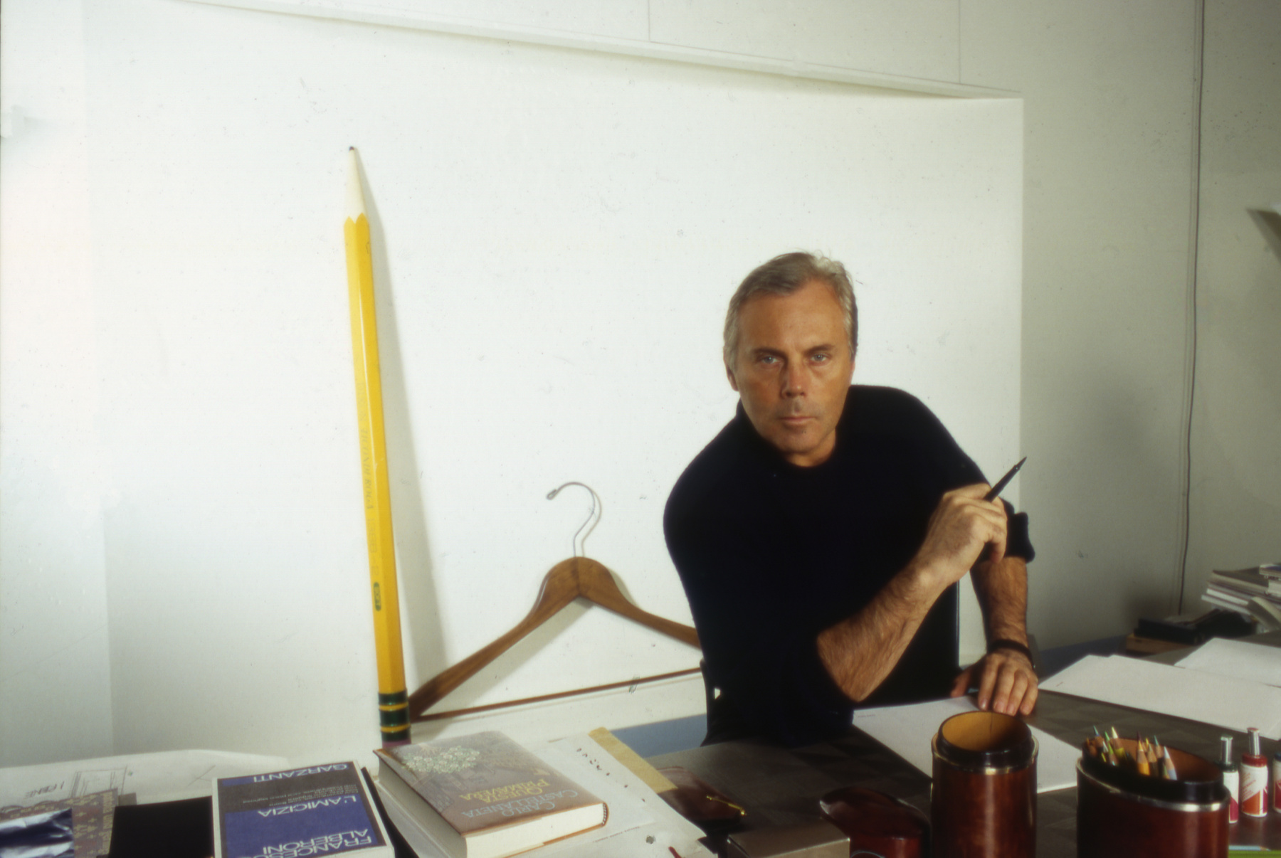 Giorgio Armani 2021. július 6-án, Párizs, Franciaországban 