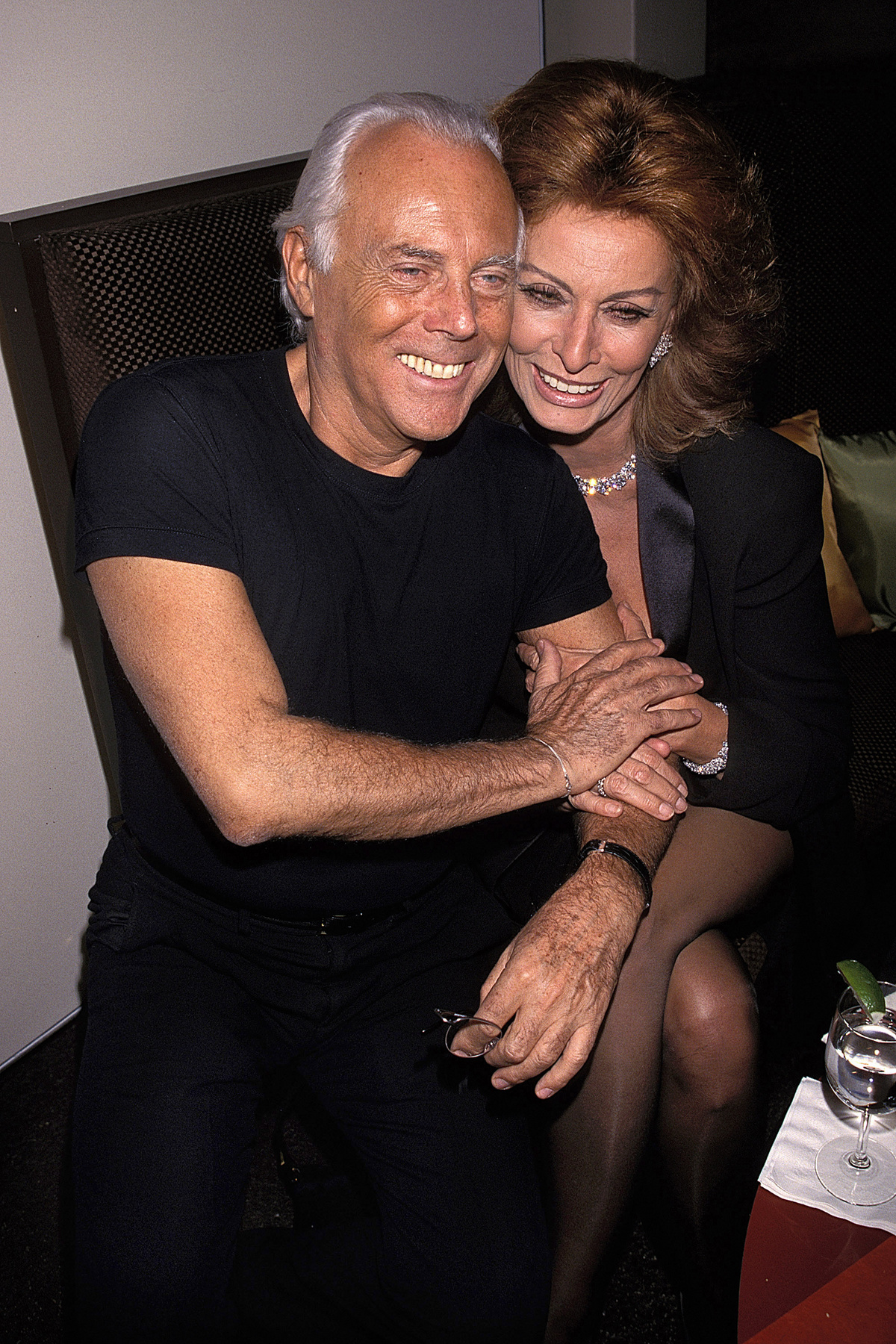 Giorgio Armani 2021. július 6-án, Párizs, Franciaországban 