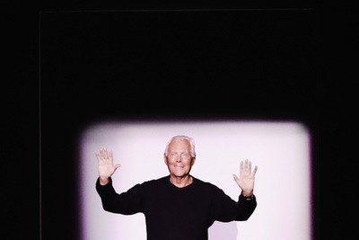 Giorgio Armani 2021. július 6-án, Párizs, Franciaországban 