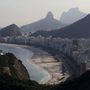 A riói Copacabana, a város leghíresebb strandja, itt rendezik majd a strandröplabda tornát.