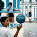 Gyerekek játszanak az udvaron Tehuantepec Oaxaca állam Mexikó 1985  ©